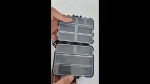 SANLIKE กล่องใส่เหยื่อปลอม 2ชั้น กล่องใส่เหยื่อ อเนกประสงค์ กล่องใส่เหยื่อตกปลา อุปกรณ์ตกปลา กล่องใส่เหยื่อปลา