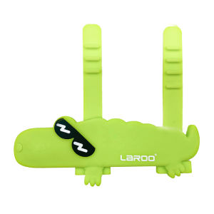 LaRoo Silicone Dog LED Pendant Rechargeable Dog Safety Lights Glowing Leash Harness Collar Attachment For Dogs Running Camping Or Bike