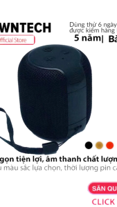 Loa bluetooth mini karaoke WS 305 loa cầm tay chính hãng bass mạnh chống nước dùng cho laptop pc