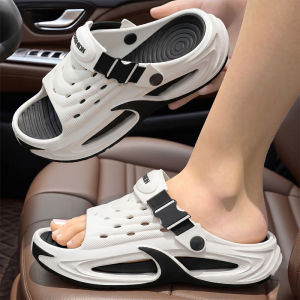 DAHONGNIANDAI | Summer Mens Slip Resistant Anti-odor EVA Thick Sole Arch Support Car Driving Sandals
