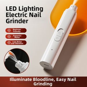 HOOPET | Pet Electric Nail Grinder Cat and Small Dog Nail Trimmer
