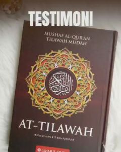 Al-Quran At-Tilawah A4 BESAR NONTERJEMAH: Khat Rasm Utsmani 15 Baris Ayat