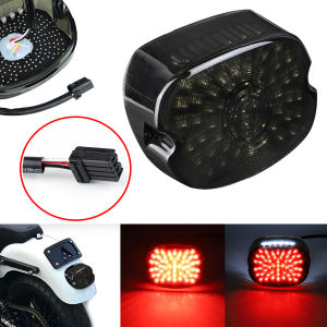 Motorcycle LED Tail Light Brake Turn Signal Rear Lights for Sportster Dyna Electra Glide Road Touring Softail
