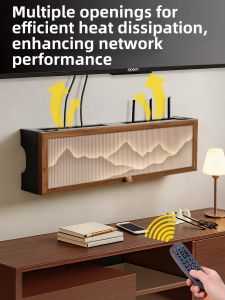 ARTPIONEER | Non-drilling Cable Concealing Placement Shelf