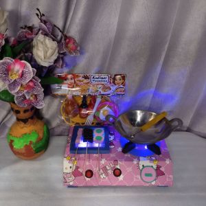 mainan komporan anak Hellokitty 2 Tungku