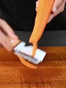 2in1 Kitchen Peeler Stainless Steel Sharp Blade Nonslip Handle Dual Function For Peeling Shredding Safe&Easy To Use