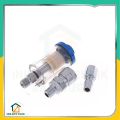 Air Filter Water separator untuk Spray Gun kompresor angin berfungsi sebagai Pemisah air dan udara atau minyak Dengan Adapter 1/4 ". 