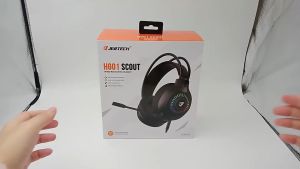 HG01 Headset Gaming Jertech Stereo Bass RGB Light IPX5 With Microphone - BE
