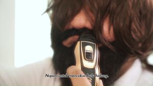 NUPON - Alat Cukur Rambut / Jenggot / Bulu Hidung  3 in 1 NP-31 Rechargeable