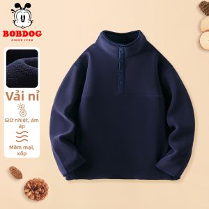 Bobdog | Áo Khoác Phao Bé Gái Dày Ấm Thu Đông