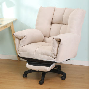 Comfortable Computer Chair Adjustable Height Backrest Makeup Desk Chair Ergonomic Design Small Size Ideal for Female Students Dormitory