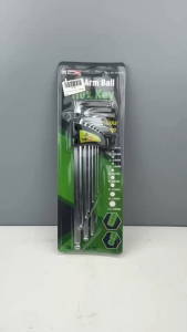 ประแจหกเหลี่ยมชุด ยี่ห้อ EAGLE นกอินทรี ขนาด 1.5-10 มิล รหัส 47145