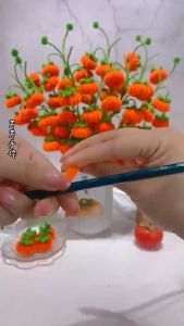 100Pcs Bouquet Material Toy Fuzzy Wire Pipe Cleaner Chenille stem Twist Wire For Arts And Craft Educational Material