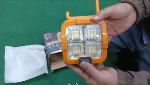 SOLAR PORTABLE WORK LIGHT T05 outdoor portable lamp portable work light Job site security lighting T-05