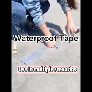 Waterproof Tape Butyl Waterproof Tape Aluminum Foil Tape For Roof Leak Roof Sealant Wall Crack Tape