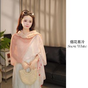 Khăn Choàng Cổ Mùa Hè Chống Nắng Phong Cách Dân Tộc Cổ Điển Có Nút Cài Thời Trang Chụp Ảnh Đa Năng Khăn Choàng Nữ