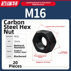 BAIRUITE | Galvanized High Strength Lock Nut