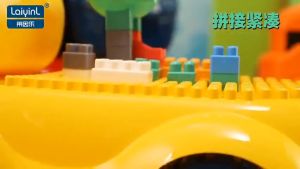 Đồ chơi Lắp ráp Xe máy ủi 124 chi tiết nhiều màu sắc vui nhộn