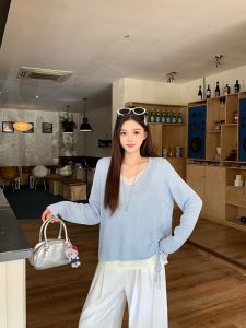 AIYITI | Fashionable Plus Size Two-layered Long Sleeve Knit Top