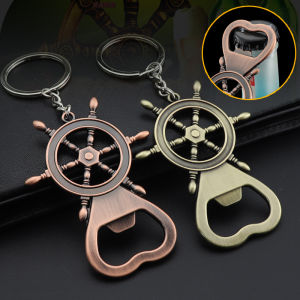Sailor Nautical Steering Wheel Boat Rudder Bottle Opener Wedding Travel Baptismal Souvenir