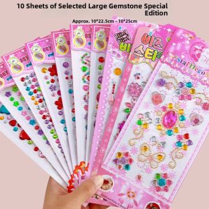 JIELI | DIY Face Decoration Stickers for Girls Gem Stickers