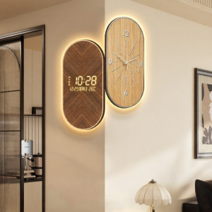 ZEDUO | Vintage Style Corner Creative Wall Clock