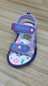 (จะไม่เรืองแสง)ลดล้างสต๊อค รองเท้ารัดส้นเจ้าหญิง สินค้ามีตำหนิ (ไม่มีไฟกระพริบ) สำหรับเด็กหญิง 1-5 ขวบ