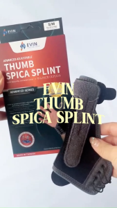 EVIN Medical Graded Thumb Spica Splint Advanced Adjustable Fit for Thumb Support and Stabilization