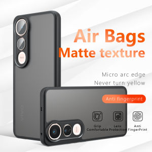 Realme 15 Pro 5G Trường Hợp Cho Realme 15 Pro Realme15Pro 5G 2025 Ốp điện thoại Matte Rõ Ràng Cover Quay Lại Acrylic trong suốt Chống Sốc Bumper Mềm cạnh nhựa TPU Vô Hình Túi hơi bề mặt lì