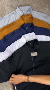 Baju Koko Kurta Hanafi Casual Pria Katun Toyobo Muslim Lengan Pendek