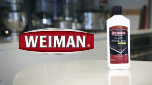 Weiman Ceramic and Glass Cooktop Cleaner -  Glass Disinfecting Stovetop Cleaner -Heavy Duty Cleaner and Polish