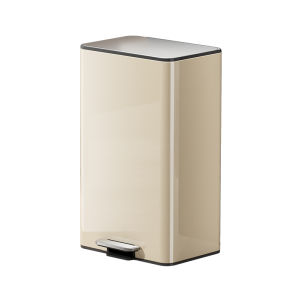 CHUMX | Large Capacity Foot Pedal Stainless Steel Garbage Bin