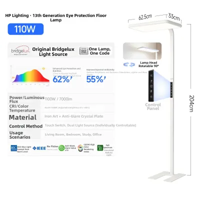 HUIPU ZHAOMING | Eye-Protecting Study Floor Lamp