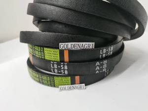 LB58 Mitsuboshi Belt for Yanmar Harvester Parts AW70 Thresher Travel Drive BELT