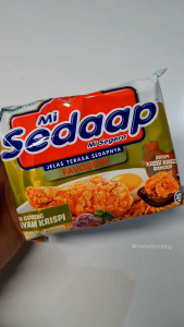 Mi Sedaap Mi Goreng Ayam Krispi Instant Noodles 5×88g Indonesian Fried Noodles
