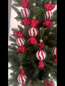 Christmas Candy Hanging Ornaments Xmas Tree Hanging Decorations Festive Holiday Decor for Home and Party