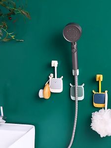 Creative Hole-Free Adjustable Antler Shaped Shower Bracket 鹿角造型花洒支架