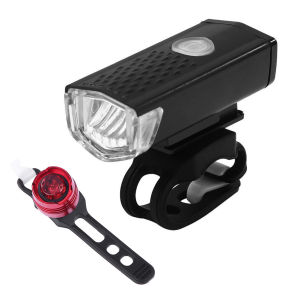 【New Arrival】 Rechargeable Bicycle Front Rear Lights Night Ridding Cycling Accessories