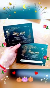 Thiệp mời sự kiện công ty thiệp mời khai trương thiệp mời dự tiệc cao cấp giấy mỹ thuật