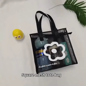 Beach bag Swimming bag Beg pantai beg renang beg tandas beg tote beg beg bahu beg membeli-belah kapasiti besar MINISO