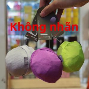 Túi Mua Sắm Bằng Vải Cotton Đàn Hồi Hình Tròn Có Thể Tái Sử Dụng Túi Tote Có Thể Gập Lại Túi Xách Đeo Vai Di Động Có In Hoa Cho Phụ Nữ