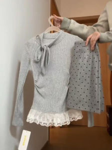 LIRUSHAN | Miu Style Lace Dress for Petite Women