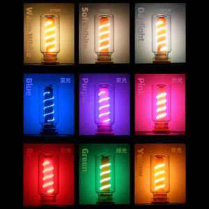 Touch Dimmable USB LED Filament Light Bulbs Touch Dimming Control Portable Night Lights Colorful For Home Bedroom Bar Decoration