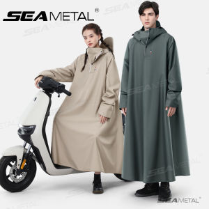 SEAMETAL Thickened Adult Motorcycle Raincoat Electric Car Rain Coat For Men Women Durable Waterproof Riding Gear Special Raincoat