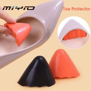 MIYIO 1Pair High Heel Toe Plug Shoe Insert Big Shoes Toe Front Filler Cushion Pain Relief Protector Shoe Accessories