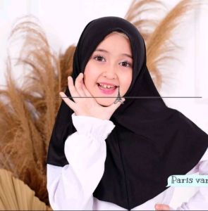 HIJAB ANAK SEKOLAH SDSMPSMA SEMUA SIZE JILBAB INSTAN HAMIDABERGO OVAL BAHAN JERSEY PREMIUM