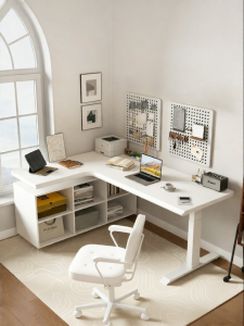 SUMUYUAN | Electric Height Adjustable Corner Desk
