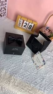 ETERNAL PROMISE RING BOX - HIDDEN JEWELRY / BOX CINCIN NIKAH LAMARAN / TEMPAT CINCIN NIKAH LAMARAN / KOTAK CINCIN MAWAR DIPUTAR/ HADIAH PASANGAN / BOX KALUNG GELANG / KOTAK KALUNG / KADO PASANGAN / KOTAK CINCIN BUNGA MAWAR DIPUTAR