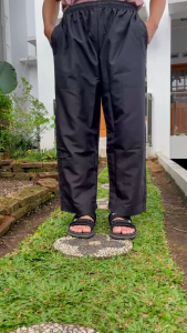 Celana Sirwal Outdoor Muslim Dewasa Bahan Katun Microsoft Ripstop Premium