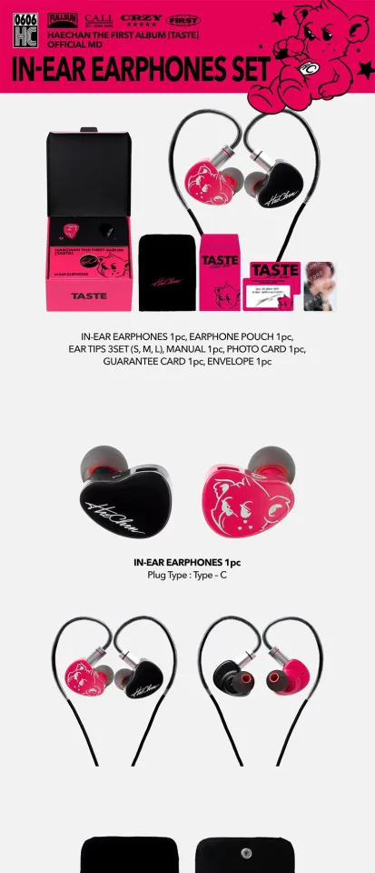 HAECHAN - [ TASTE ] IN-EAR EARPHONES SET | Lazada Thailand